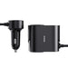 Baseus High Efficiency Pro 2x cigarette lighter socket adapter with USB-A USB-C 30W charger - black - Cell phone USB