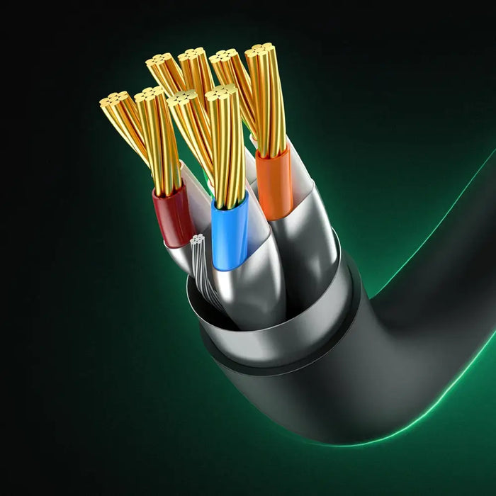 Baseus High Speed Cat 8 40 Gb/s Ethernet cable 5 m - black - Network cables<<<HurtelXML