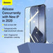 Baseus iPhone 12 mini 0.25 mm Full-screen full-glass Tempered Glass (2pcs) Black (SGAPIPH54N-KC01) - iPhone 12