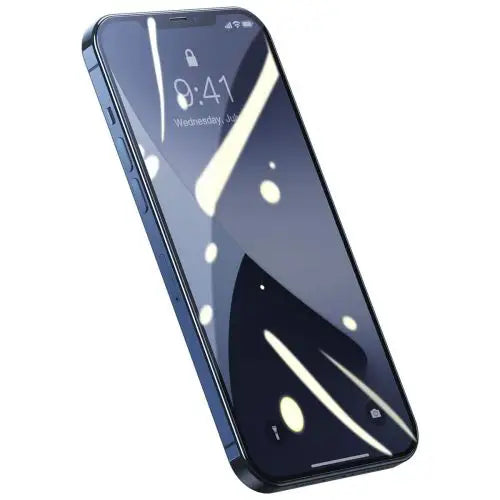 Baseus iPhone 12 mini 0.25 mm Full-screen full-glass Tempered Glass (2pcs) Black (SGAPIPH54N-KC01) - iPhone 12