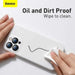 Baseus iPhone 13 Pro case Liquid Silica Gel Protective White (ARYT000402) - iPhone 13