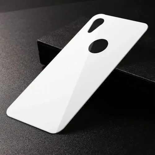 Baseus iPhone Xr 0.3 mm Full coverage curved T-Glass rear Protector White (SGAPIPH61-BM02) - iPhone Xr