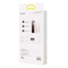 Baseus iPhone Xs 0.3 mm Full coverage curved T-Glass rear Protector White(SGAPIPH58-BM02) - iPhone X/Xs