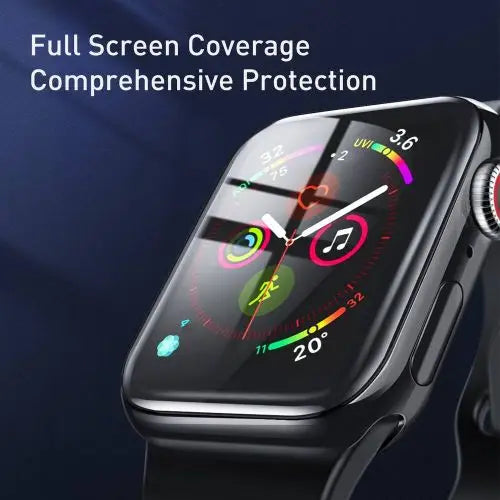 Baseus iWatch 0.2 mm Full-screen curved T-Glass soft screen protector 40mm Black (SGAPWA4-G01)