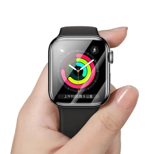 Baseus iWatch 0.2 mm Full-screen curved T-Glass soft screen protector 40mm Black (SGAPWA4-G01)
