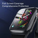 Baseus iWatch 0.2 mm Full-screen curved T-Glass soft screen protector 44mm Black (SGAPWA4-H01)