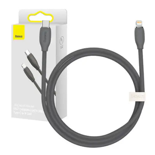 Baseus Jelly cable USB-C to Lightning 20W 1,2m (black) - USB-C to Lightning<<<USB cables<<<GSM Accessories<<<InnproXML