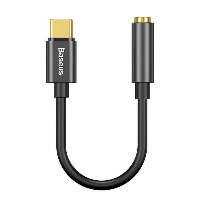 Baseus L54 Audio Adapter USB-C + mini jack 3,5mm (Black) - Audio adapters<<<GSM Accessories<<<InnproXML&&&USB