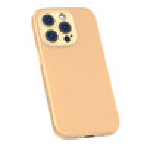 Baseus Liquid Silica Gel Case for iPhone 14 Pro Max (Sunglow)+ tempered glass + cleaning kit - Protective cases