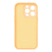 Baseus Liquid Silica Gel Case for iPhone 14 Pro Max (Sunglow)+ tempered glass + cleaning kit - Protective cases