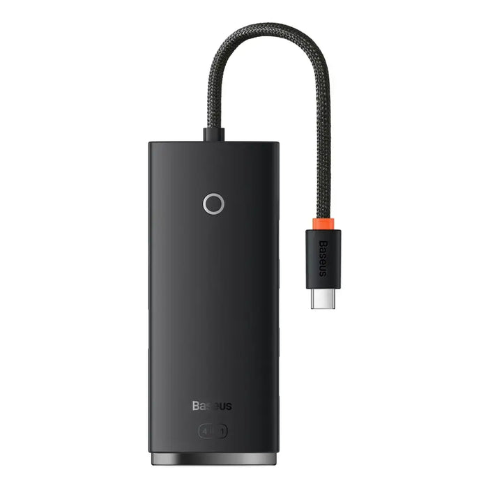 Baseus Lite Series Hub 4in1 USB-C to 4x USB 3.0 + USB-C 25cm (Black)