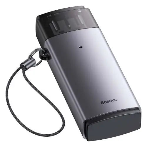 Baseus Lite Series SD/TF memory card reader USB (gray) - Converter<<<Accessories<<<Основна<<<DunaXML&&&Card