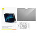 Baseus Magic Drawing magnetic protective privacy overlay for MacBook Pro 13’’ (2022) + cleaning kit (transparent)