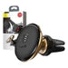 Baseus Magnetic Air Vent Car Mount Holder with cable clip Gold - Phone holders<<<Car accessories<<<InnproXML&&&Cell