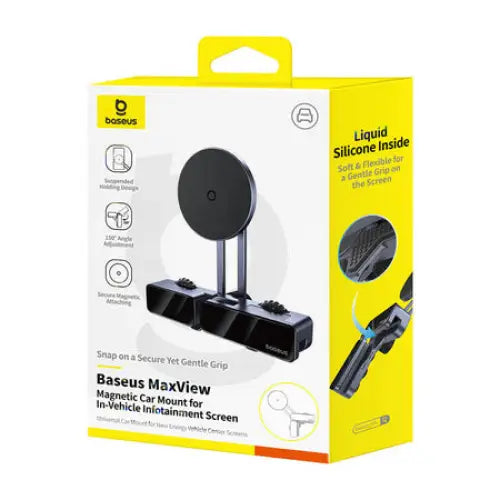 Baseus MaxView magnetic car screen holder (gray) - Phone holders<<<Car accessories<<<InnproXML&&&Cell phone
