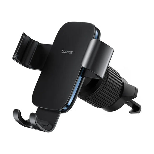 Baseus Metal Age 3 Car Phone Holder Gravity for Air Vent - Black - Cell phone holders<<<HurtelXML&&&Car