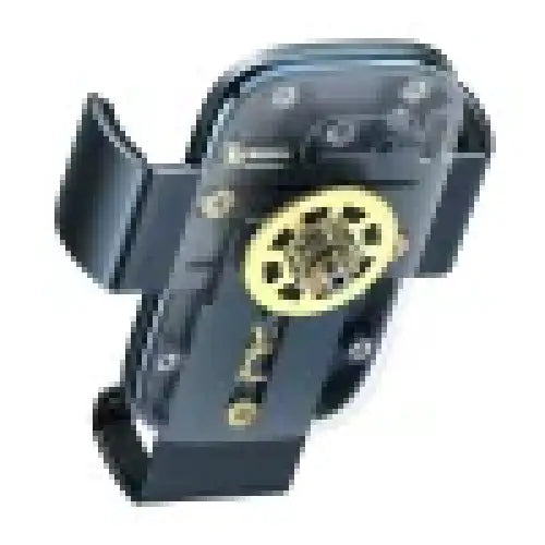 Baseus Metal Age II gravitational car phone holder to round ventilation grid (grey) - Cell phone
