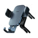 Baseus Metal Age II gravitational car phone holder to round ventilation grid (grey) - Cell phone