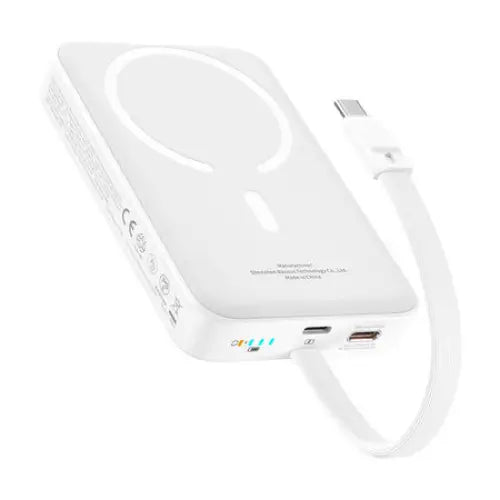 Baseus Mini 10000mAh 30W Magnetic Powerbank (white) Bayern Edition - Powerbanks<<<GSM Accessories<<<InnproXML