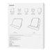 Baseus Minimalist Series IPad PRO 11’’/Pad Air4/Air5 10.9’’ Magnetic protective case (purple) - Protective cases