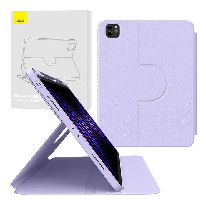 Baseus Minimalist Series IPad PRO 12.9 Magnetic protective case (purple) - Protective cases for tablets<<<Cases<<<GSM