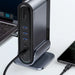Baseus multifunctional HUB 3x USB 3.2 Gen 1 / 2x USB 2.0 / 2x USB Type C / SD and micro SD card reader / AUX / 3x HDMI