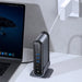 Baseus multifunctional HUB 3x USB 3.2 Gen 1 / 2x USB 2.0 / 2x USB Type C / SD and micro SD card reader / AUX / 3x HDMI