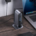 Baseus multifunctional HUB 3x USB 3.2 Gen 1 / 2x USB 2.0 / 2x USB Type C / SD and micro SD card reader / AUX / 3x HDMI
