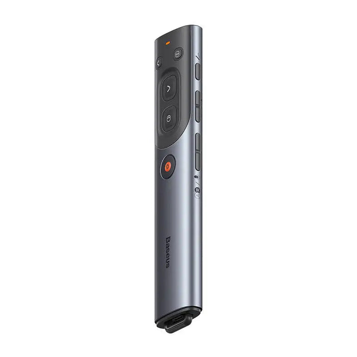 Baseus Orange Dot Multifunctional remote control for presentation with a red laser pointer - gray - Laser pointers<<<IT
