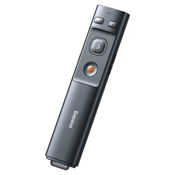 Baseus Orange Dot Multifunctional remote control for presentation with a red laser pointer - gray - Laser pointers<<<IT