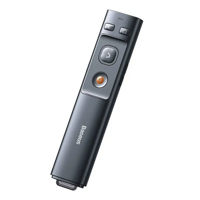 Baseus Orange Dot Multifunctionale remote control for presentation with a laser pointer - gray - Laser pointers<<<IT