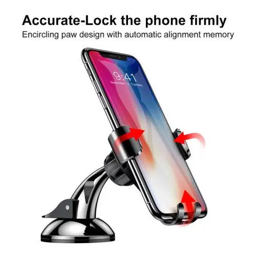 Baseus Osculum gravitational phone holder (black) - Car mount<<<Accessories<<<Основна<<<DunaXML&&&Phone holders<<<Car