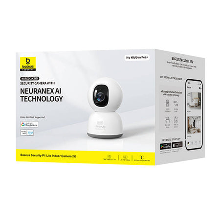 Baseus P1 Lite 2K Indoor Camera (White) - IP cameras<<<Smart Home<<<InnproXML&&&Smart