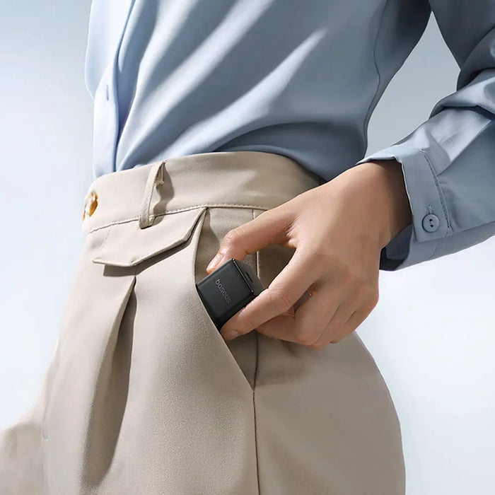 Baseus Palm 30W USB-C Wall Charger - Black - Cell phone USB charger<<<HurtelXML&&&Travel