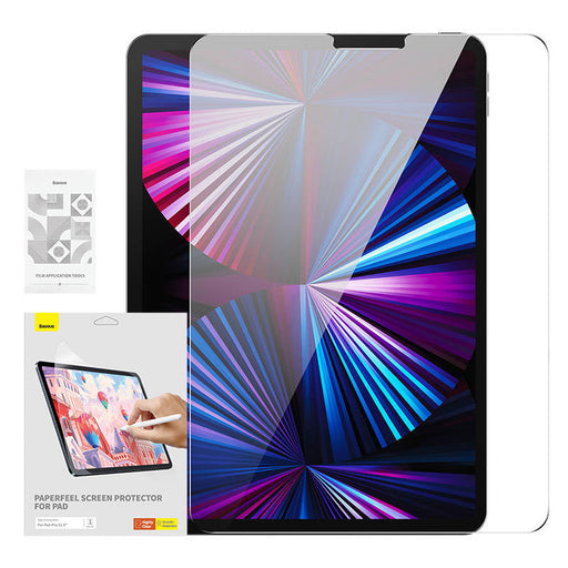Baseus Paperfeel film For Pad Pro (2018/2020/2021/2022) 12.9″ Clear - For tablets<<<Tempered glass and screen