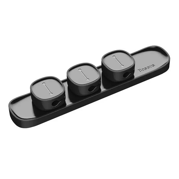 Baseus Peas Magnetic Cable Clip Black - Cable organizers<<<GSM Accessories<<<InnproXML