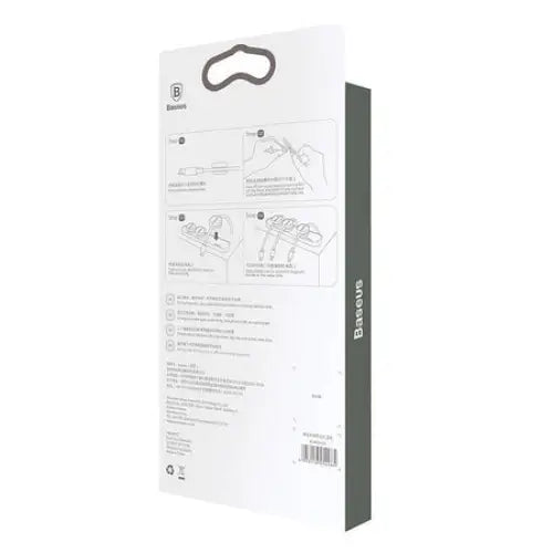 Baseus Peas Magnetic Cable Clip Black - Cable organizers<<<GSM Accessories<<<InnproXML