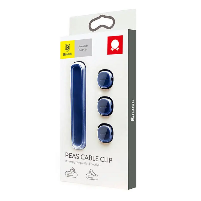 Baseus Peas Magnetic Cable Clip Blue - Cable organizers<<<GSM Accessories<<<InnproXML