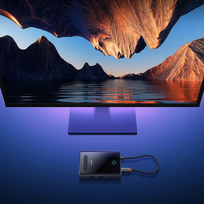 Baseus PioneerJoy 8-in-1 USB-C hub HDMI 4K@60Hz + HDMI 4K@30Hz + DisplayPort 8K@30Hz + VGA + 2 x USB-A 3.0 + 2 x USB-C