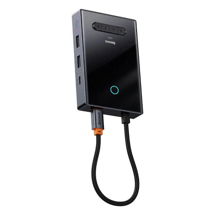 Baseus PioneerJoy 8-in-1 USB-C hub HDMI 4K@60Hz + HDMI 4K@30Hz + DisplayPort 8K@30Hz + VGA + 2 x USB-A 3.0 + 2 x USB-C