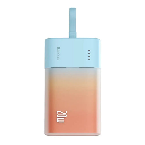 Baseus Popsicle 5200mAh 20W Powerbank with Built-in Lightning Cable (+ White Baseus Simple USB-C - USB-C