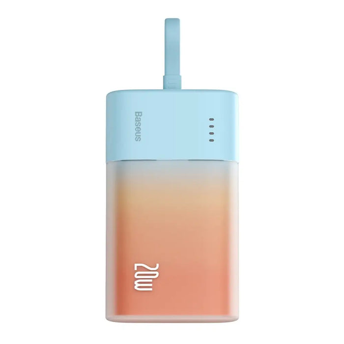 Baseus Popsicle 5200mAh 20W Powerbank with Built-in Lightning Cable (+ White Baseus Simple USB-C - USB-C
