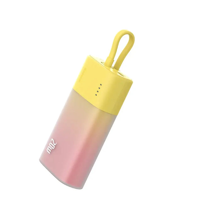 Baseus Popsicle 5200mAh 20W Powerbank with Built-in Lightning Cable (+ White Baseus Simple USB-C - USB-C