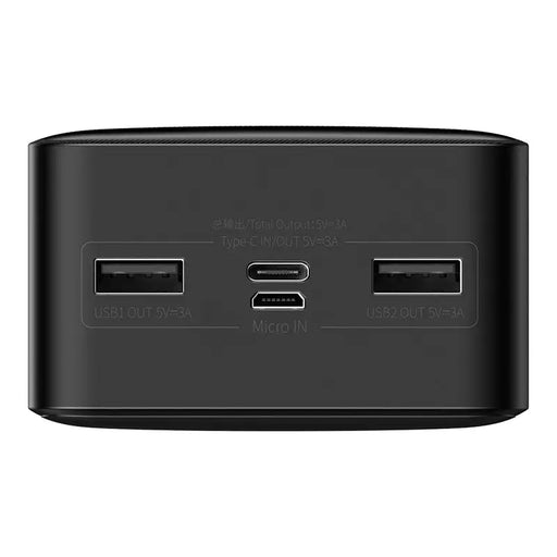 BASEUS POWERBANK BIPOW 30000MAH 15W ЧЕРЕН OS - Power banks