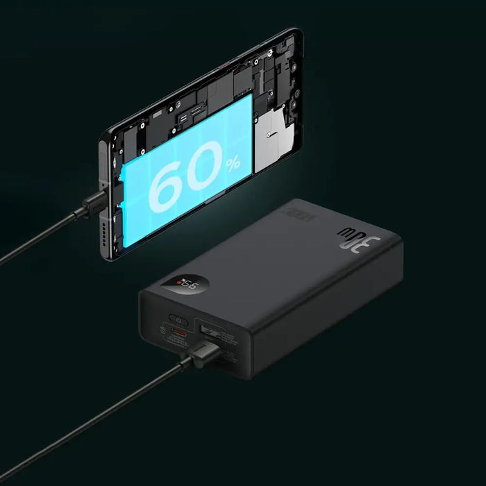 Baseus PPAD050101 power bank Lithium Polymer (LiPo) 20000 mAh Black - Powerbanks<<<HurtelXML