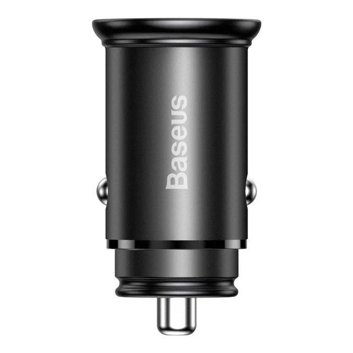 Baseus PPS smart car charger USB / USB Type C 30 W Quick Charge 4.0 QC4+ Power Delivery 3.0 VOOC SCP AFC MTKPE black
