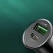 Baseus PPS smart car charger USB / USB Type C 30 W Quick Charge 4.0 QC4+ Power Delivery 3.0 VOOC SCP AFC MTKPE black