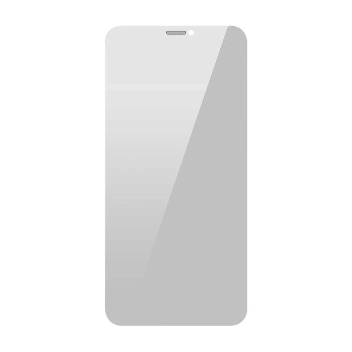 Baseus Privacy Anti Spy tempered glass for iPhone 11 Pro Max / iPhone XS Max with positioner - Cell phone tempered