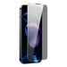 Baseus Privacy Tempered Glass for iPhone 14 Pro Full Screen 0.3mm Privacy Filter Anti Spy + Mounting Frame - Cell phone