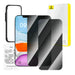 Baseus privacy tempered glass Superior for iP 11Pro/X/XS +2x cleaning kit i EasyStick - For smartphones<<<Tempered